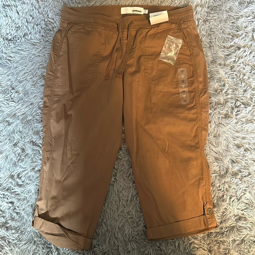 NWT pull on capri pant